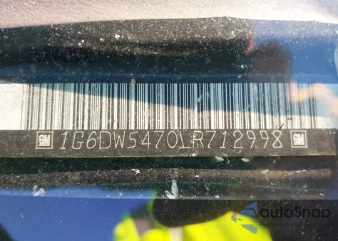 1990 Cadillac Brougham z USA, uszkodzony, nr VIN 1G6DW5470LR712998